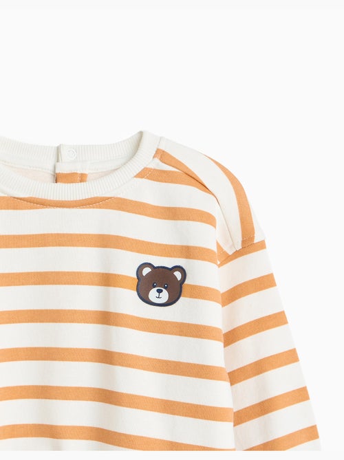 Felpa a righe, mo fashion - Kiabi Felpa a righe, mo fashion - Kiabi