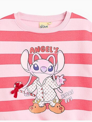 Felpa a righe « stitch » ©disney, mo fashion