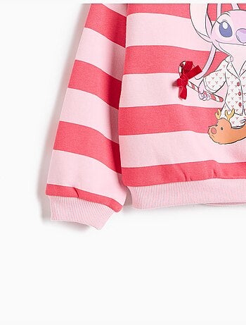Felpa a righe « stitch » ©disney, mo fashion
