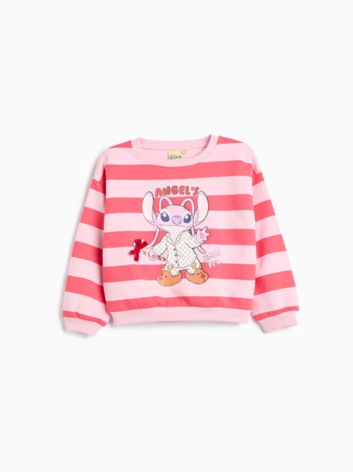 Felpa a righe « stitch » ©disney, mo fashion - Kiabi