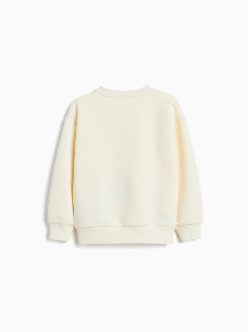 Felpa a spugno, MO Fashion Bianco - Kiabi