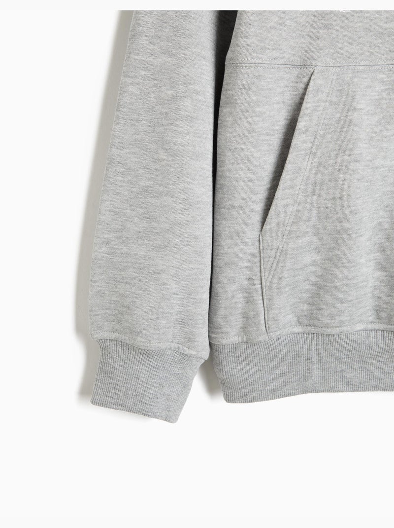Felpa a spugno, mo fashion Grigio - Kiabi