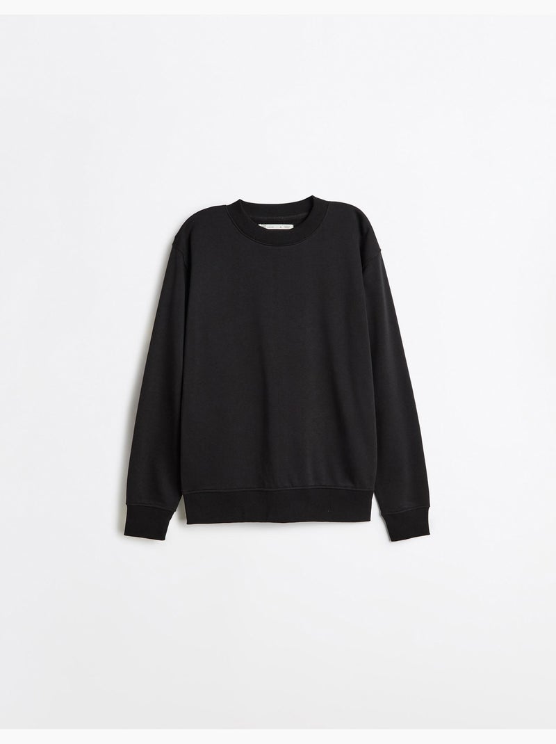 Felpa a spugno, mo fashion Nero - Kiabi