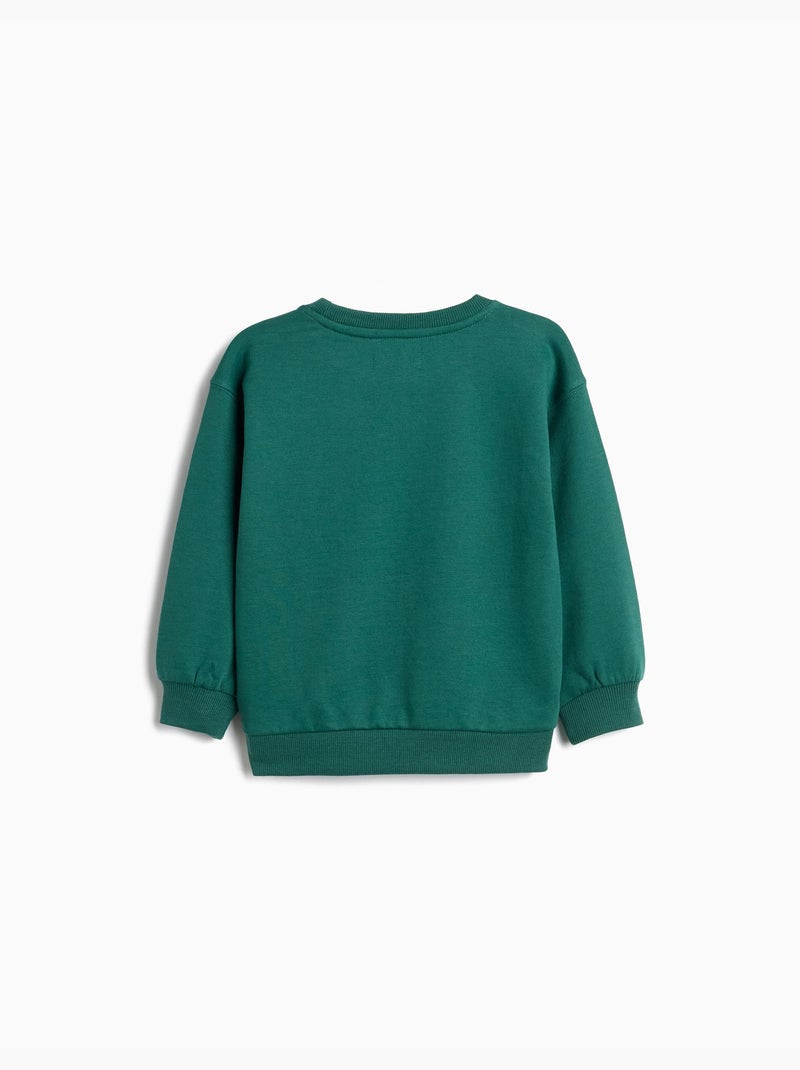 Felpa a spugno, mo fashion Verde - Kiabi