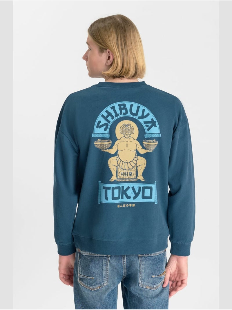Felpa ADDABO Blu - Kiabi