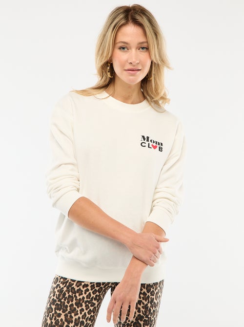 Felpa allattamento - Kiabi