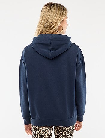 Felpa allattamento con cappuccio