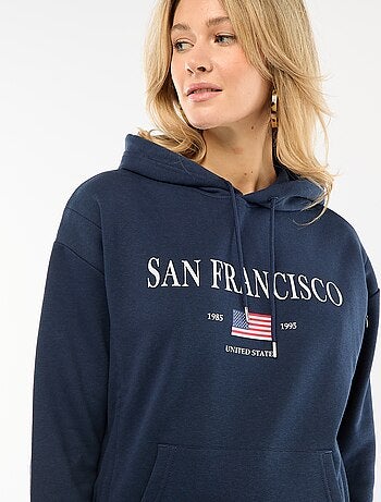 Felpa allattamento con cappuccio