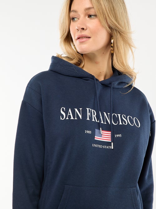 Felpa allattamento con cappuccio - Kiabi