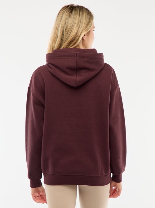 Felpa allattamento con cappuccio - Kiabi