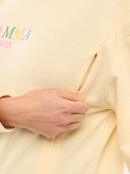 Felpa allattamento - Kiabi