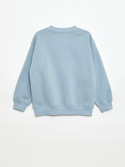 Felpa ampia con motivo "brother" - Kiabi