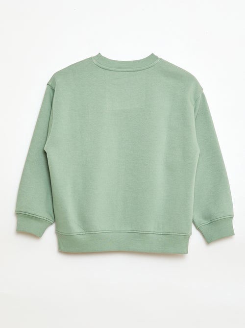 Felpa ampia con motivo "brother" - Kiabi