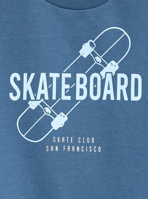 Felpa ampia con stampa - Kiabi