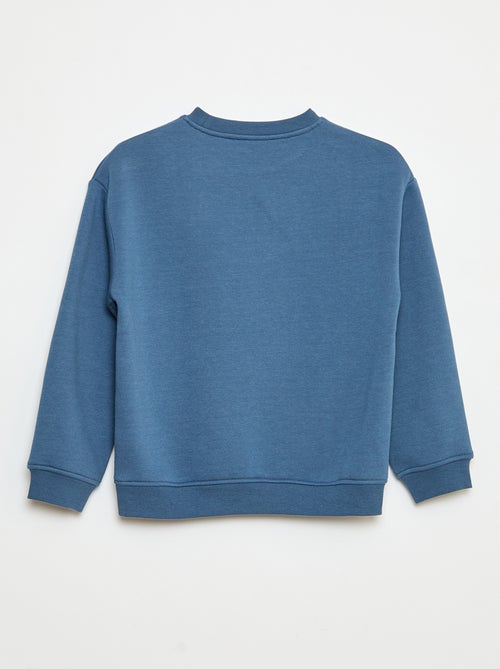 Felpa ampia con stampa - Kiabi