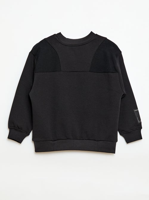 Felpa ampia in felpa garzata - Kiabi