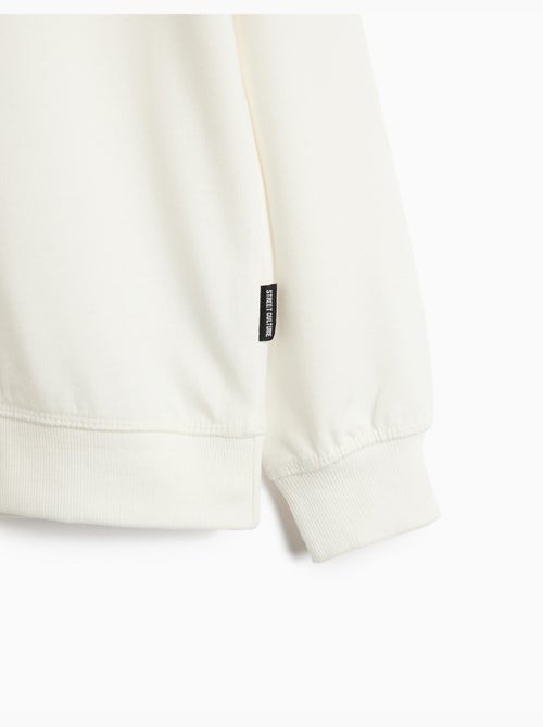 Felpa ampia, mo fashion - Kiabi