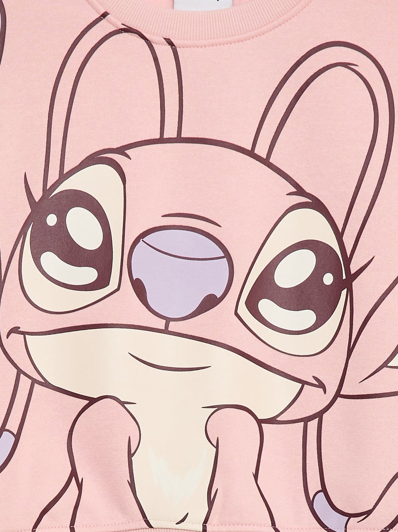 Felpa 'Angel' 'Disney' Rosa - Kiabi