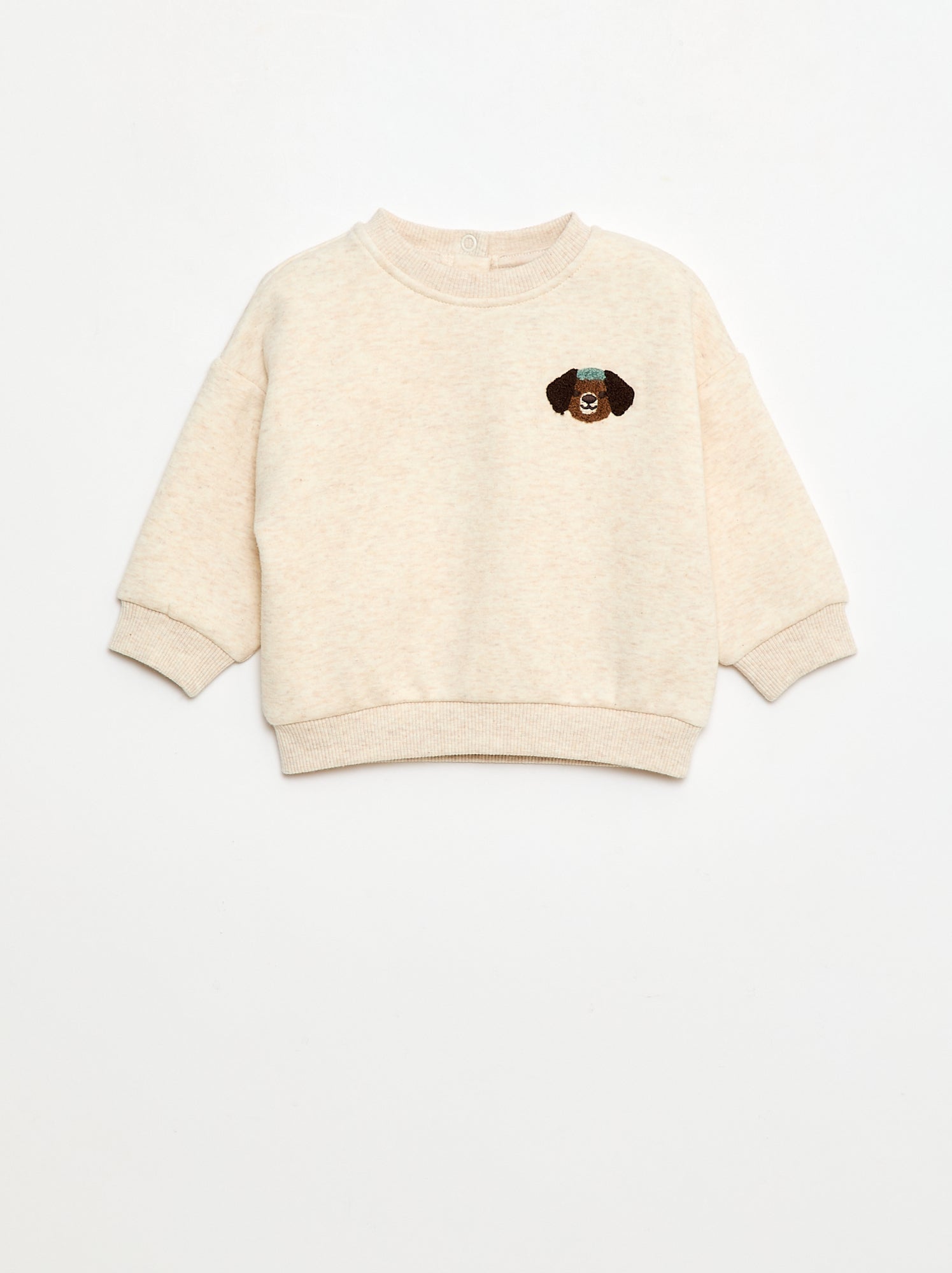 Felpa animata a maniche lunghe