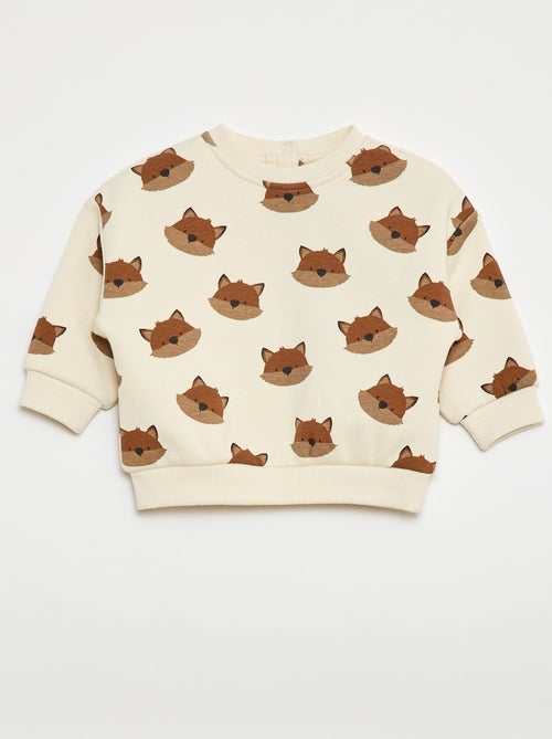 Felpa animata a maniche lunghe - Kiabi