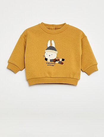 Felpa animata a maniche lunghe