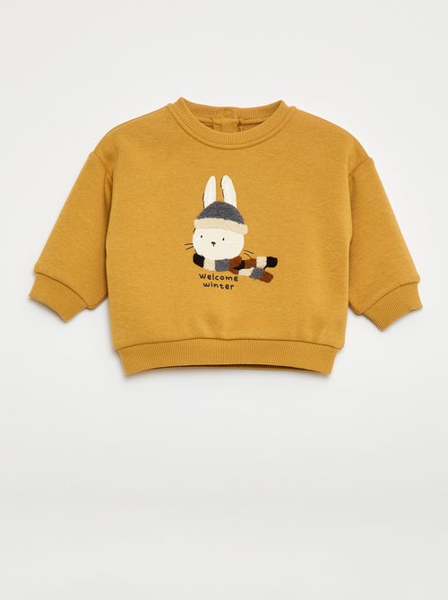 Felpa animata a maniche lunghe - Kiabi