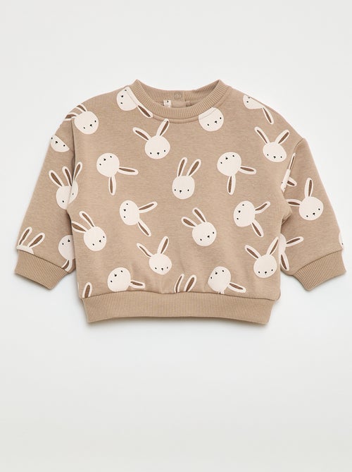 Felpa animata a maniche lunghe - Kiabi