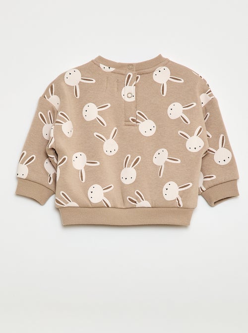 Felpa animata a maniche lunghe - Kiabi