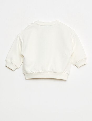 Felpa animata fantasia 'Disney' 'Minnie' in cotone