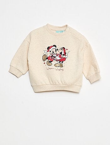 Felpa animata fantasia 'Disney' 'Minnie' in cotone