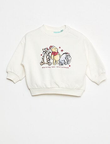 Felpa animata fantasia 'Disney' 'Minnie' in cotone