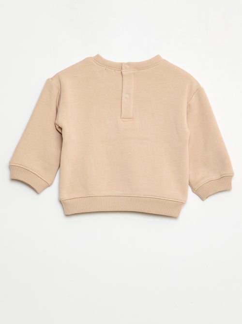 Felpa animata in cotone - Kiabi
