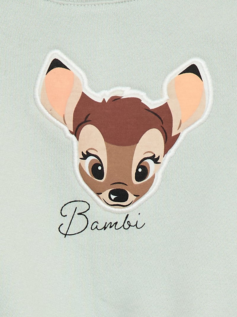 Felpa 'Bambi' 'Disney' Verde - Kiabi