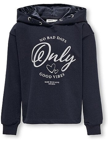 Felpa Bambina con Cappuccio Kids ONLY