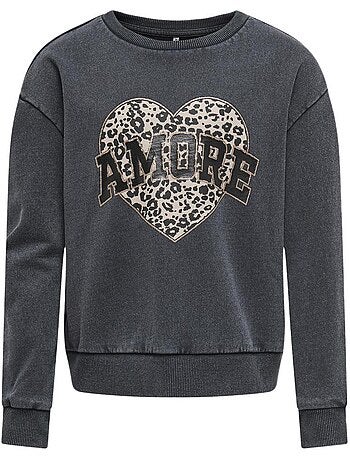 Felpa Bambina con Cappuccio Kids ONLY