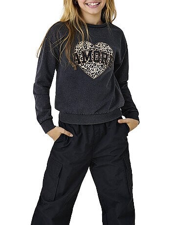 Felpa Bambina con Cappuccio Kids ONLY