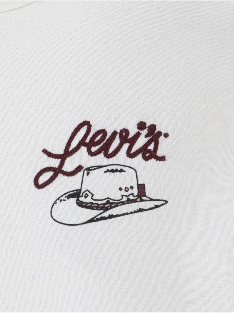 Felpa bambina Levi's Kids slip-on Bianco sporco - Kiabi