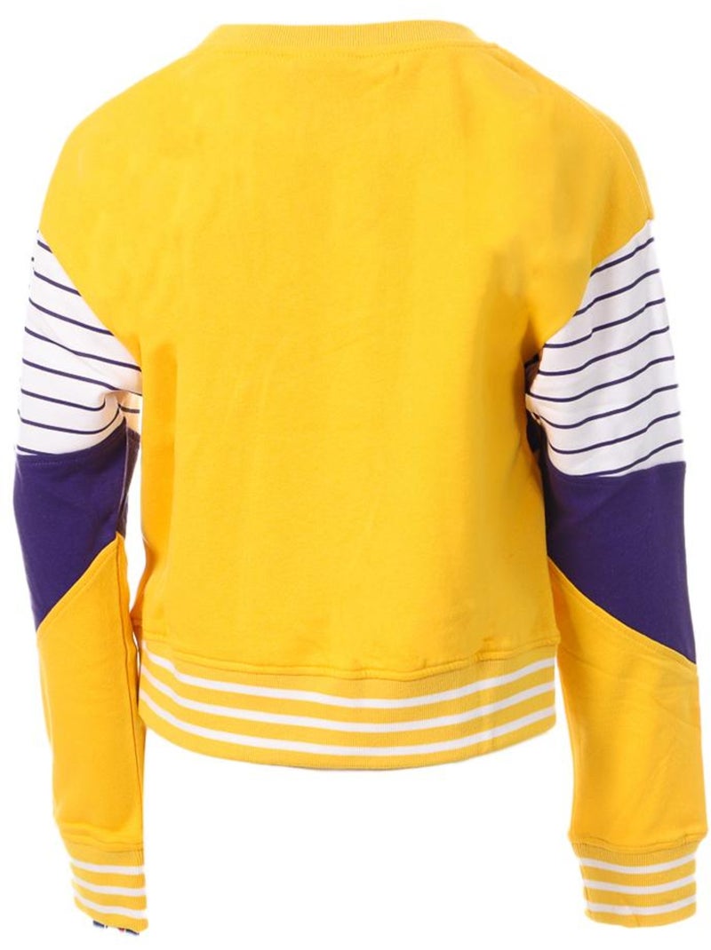 Felpa Bambina NBA Los Angeles Lakers Giallo - Kiabi