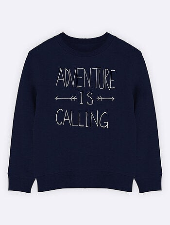 Felpa bambino ADVENTURE IS CALLING