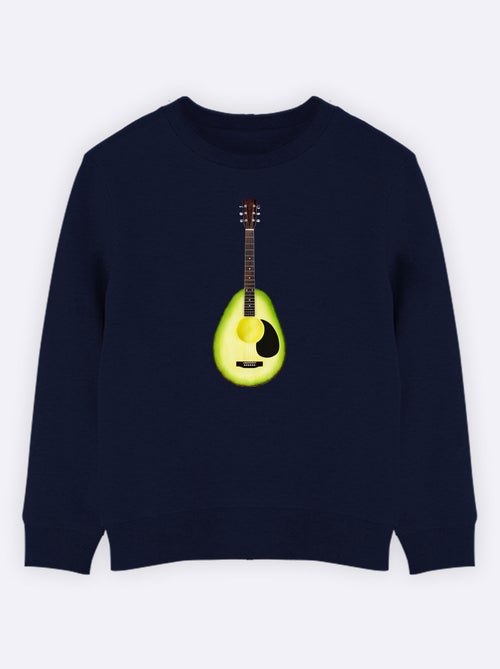 Felpa bambino AVOCADO GUITAR - Kiabi
