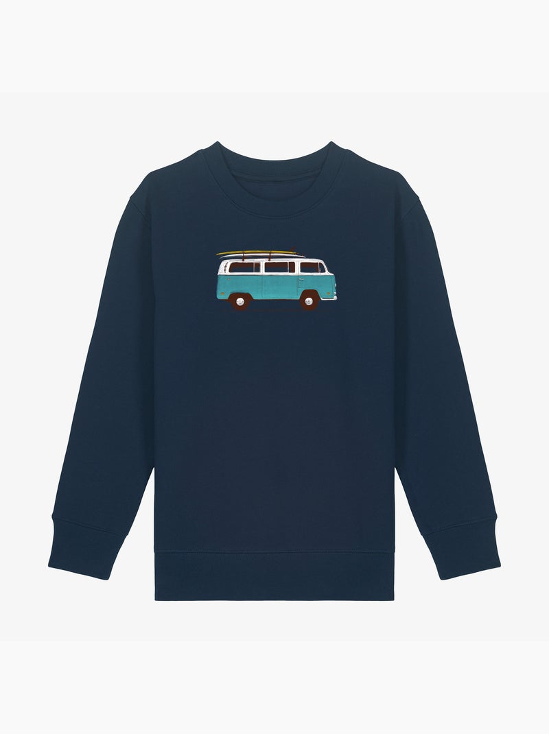 Felpa bambino BLUE VAN Blu marino - Kiabi