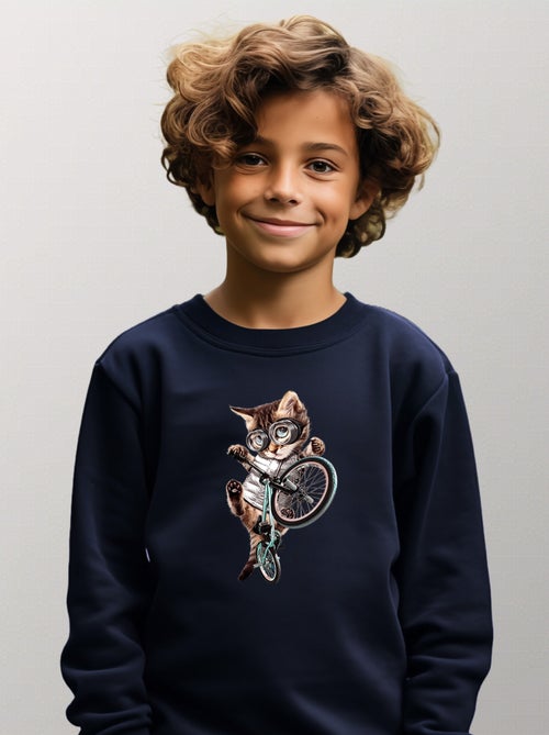 Felpa bambino BMX CAT - Kiabi