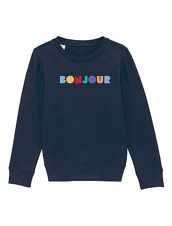 Felpa bambino BONJOUR COLORÉ