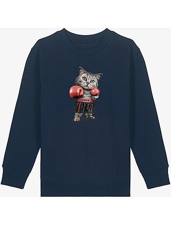 Felpa bambino BOXING CAT