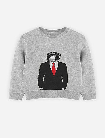 Felpa bambino BUSINESS MONKEY