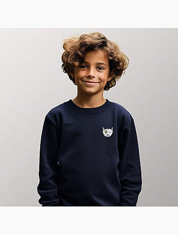 Felpa bambino CHAT CLIN DOEIL CŒUR