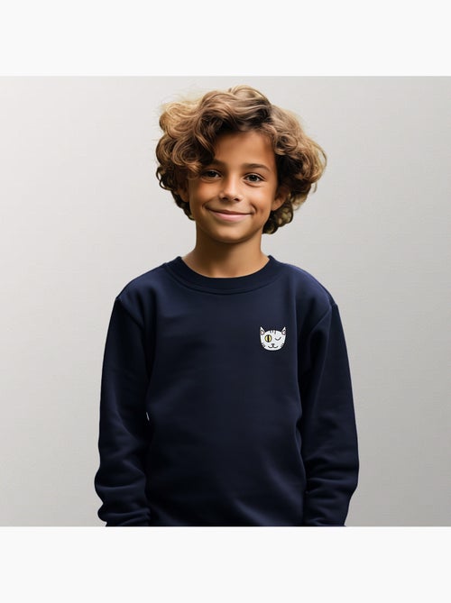 Felpa bambino CHAT CLIN DOEIL CŒUR - Kiabi Felpa bambino CHAT CLIN DOEIL CŒUR - Kiabi