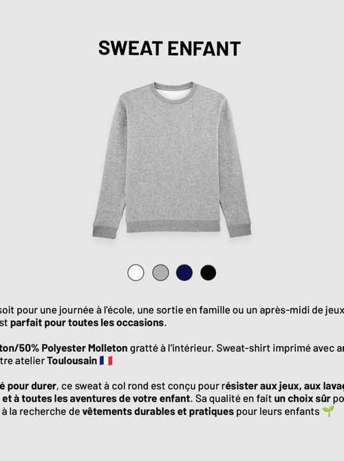 Felpa bambino CHEMICAL REACTION CŒUR - Kiabi