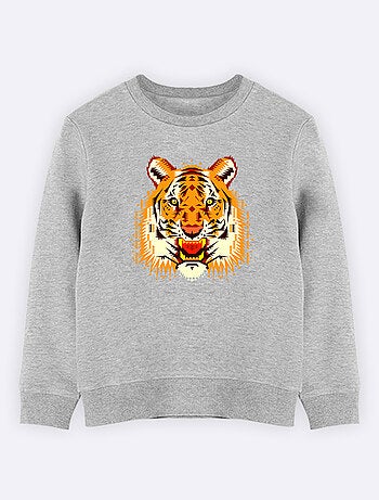 Felpa bambino CHOBOPOP GEOMETRIC TIGER