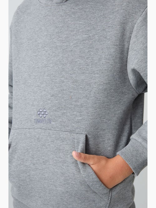 Felpa bambino con cappuccio tommy - Kiabi Felpa bambino con cappuccio tommy - Kiabi
